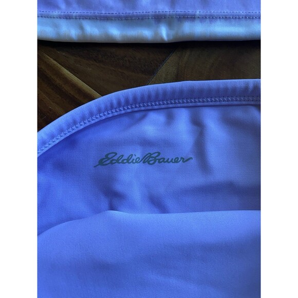 Eddie Bauer Girl Reversible 2 pcs Swim Set Purple Pink SZ M 10/12 Great Conditio - Picture 2 of 5